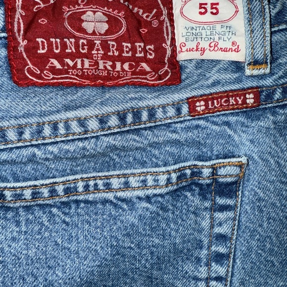 Vintage Lucky Brand Light Blue Relaxed Jeans - Picture 4 of 12